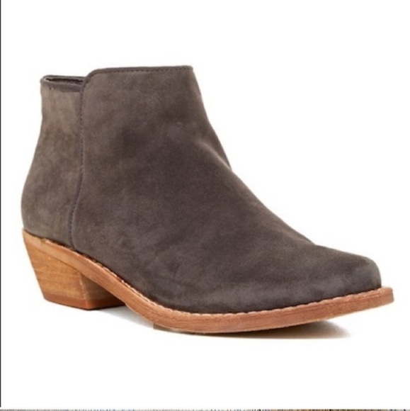 Sam Edelman Brown Suede Ankle Booties 8 - Picture 1 of 5